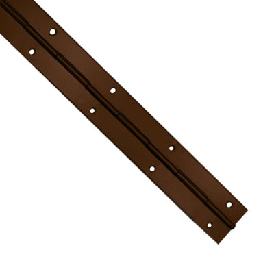 Home Centre Steel Piano Door Hinge 1030mm Brown