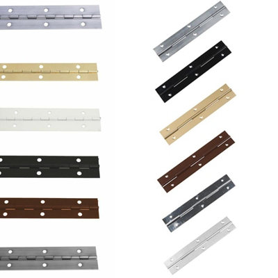 Home Centre Steel Piano Door Hinge 1030mm Gold - 4