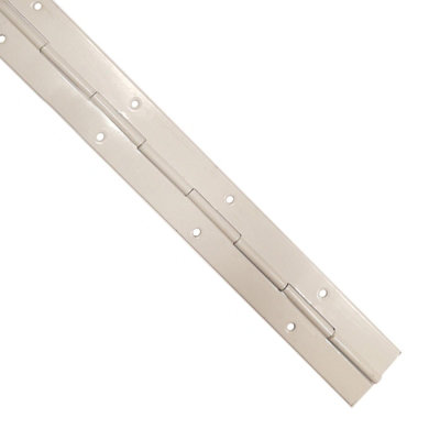 Home Centre Steel Piano Door Hinge 1030mm White