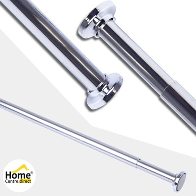 Home Centre Telescopic Extendable Shower Curtain Rail 125-220cm - 5