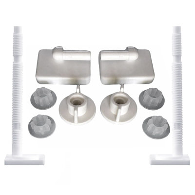 Plastic toilet seat fittings discount