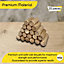Home Centre Wooden Oak Grooved Dowels 12x30mm (Pack of 20)