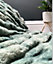 Home Curtains Aspen Faux Fur Super Soft Throw/Blanket 130x150cm Green