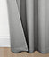 Home Curtains Athos Blackout 108w x 72d" (274x183cm) Grey Eyelet Curtains (PAIR)