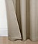 Home Curtains Athos Blackout 54w x 108d" (137x274cm) Natural Pencil Pleat Curtains (PAIR)