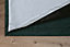 Home Curtains Canterbury Chenille Lined Blackout 90w x 90d" (229x229cm) Dark Green Eyelet Curtains (PAIR)