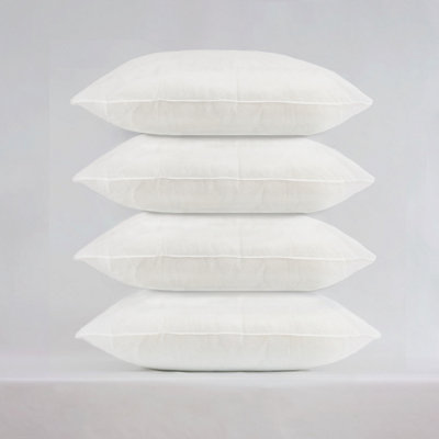 Home Curtains Durable Square Cushion filler pads 65x65cm (PACK OF 4) White