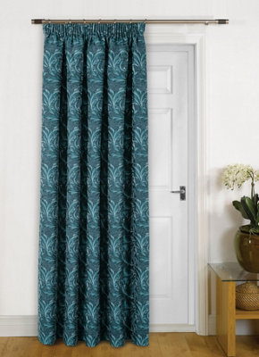 Insulated Floral Door Curtains, Abbeystead