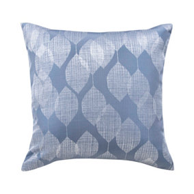 Home Curtains Halo 18x18" (43x43cm) single filled cushion Blue