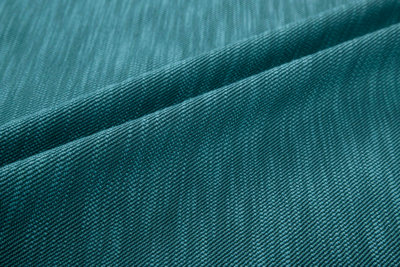Home Curtains Rossi Blackout Lined 90w x 90d" (229x229cm) Teal Eyelet Curtains (PAIR)