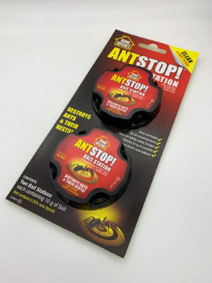 Home Defence Antstop Ant Killer Bait Station Twin Pack