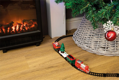 Musical christmas cheap train set