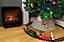 Home Festive Battery Operated Musical Christmas Train Set Ornament- 377cm of Track