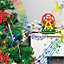 Home Festive Wooden Christmas Musical Ferris Wheel Music Box Ornament