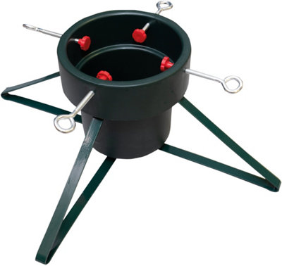Home Festive Xmas Up to 2.1M Real Christmas Tree Stand Holder with Water Tank - 5