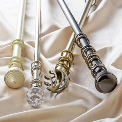 Shop curtain poles.