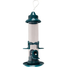 Home Garden Outdoor Large Hanging Bird Feeder with 4 Feeding Points