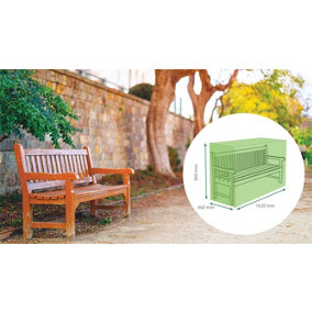 Home Garden Outdoor Patio Water Resistant 3 Seater Bench Chair Cover Protector