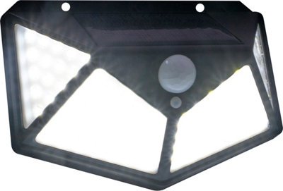 Home Garden Outdoor Solar Powered Motion Sensor Wall Mounted LED Security Light