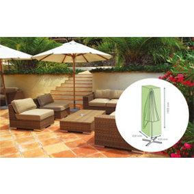Home Garden Outdoor Water Resistant Jumbo Large Parasol Umbrella Cover Protector