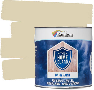 HOME GUARD  BARN PAINT CREAM 2.5 LITRE