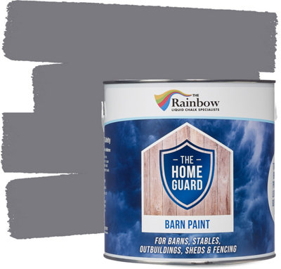 HOME GUARD  BARN PAINT SOOT 2.5 LITRE