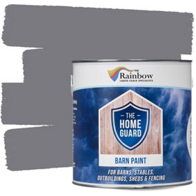 HOME GUARD  BARN PAINT SOOT 2.5 LITRE