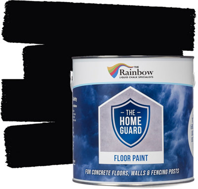 HOME GUARD FLOOR PAINT BLACK 2.5 LITRE