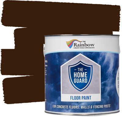 HOME GUARD FLOOR PAINT BROWN 2.5 LITRE