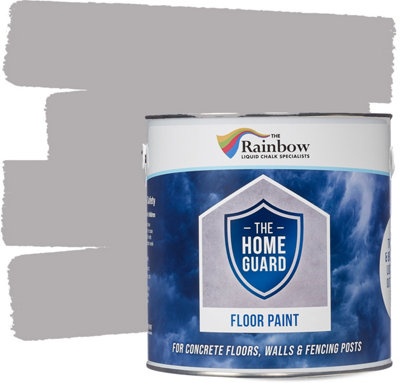 HOME GUARD FLOOR PAINT LIGHT GREY 5 LITRE