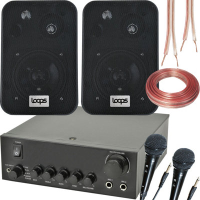 Home Karaoke Machine Kit Speakers & Microphones Player Amplifier Children's TV