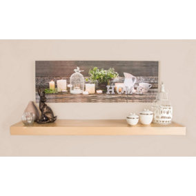 Home LED Printed Canvas Floral Wall Art