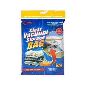 Home & Living Vacuum Storage Bag Clear (One Size)