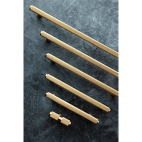 Home Luxe Co Alnwick Brass X Large Bar 220mm
