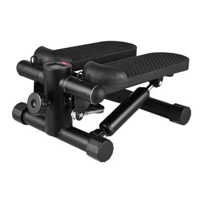 Home mini stepper with resistance band and LCD display, 100kg capacity ...