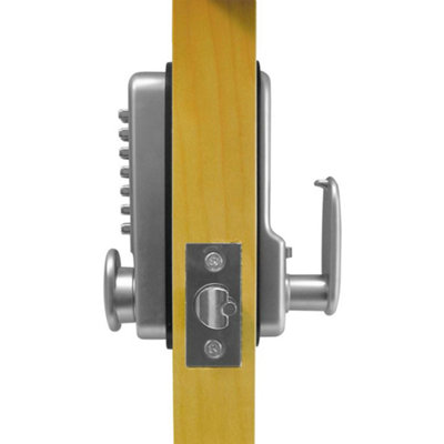 Home Secure™ Digital Push Button Door Key Pad Lock | DIY at B&Q