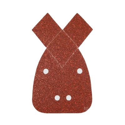 Home.smart 10 x Hook and Loop 140mm Sanding Pads with Tabs 120 Grit ...