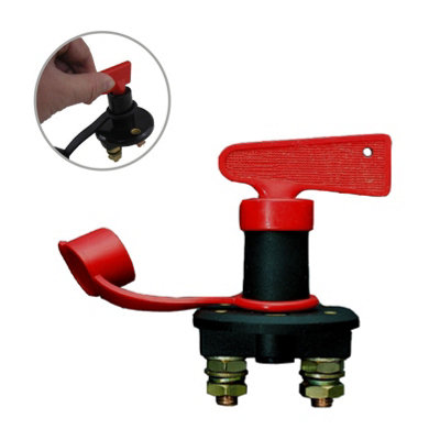 Home.smart Battery Isolator 100 Amp Power Cut Off Master Kill Switch ...