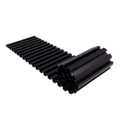 Home.smart Manthorpe Continuous Roll Eaves Panel Vent 325mm x 6 Metres for Roof Ventilation