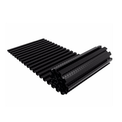 Home.smart Manthorpe Continuous Roll Eaves Panel Vent 650mm x 6 Metres for Roof Ventilation