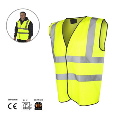 Home Smart Reflective Large Warning Triangle Sign and Safety Vest/Car ...