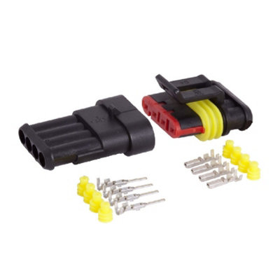Home.smart Waterproof 4 Way Pin Electrical Wire Joint Superseal Connector