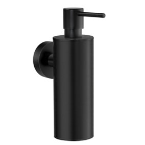 HOME - Soap Dispenser, Black, Wallmounted, Height 160 mm
