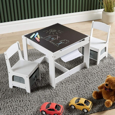 Home Source Amos Kids Activity Table & Chairs Set