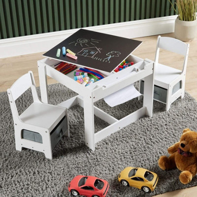 Home Source Amos Kids Activity Table & Chairs Set