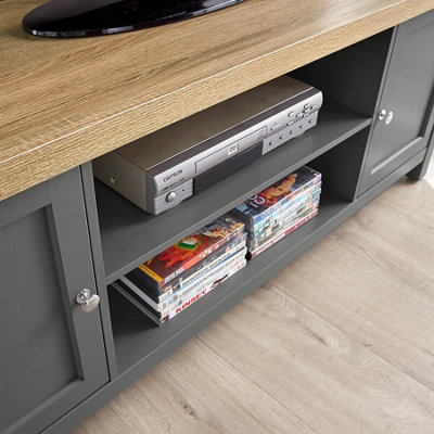 Hartleys large deals grey tv stand