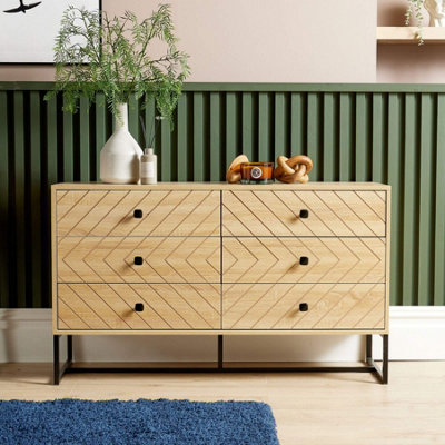 Home Source Aztec Chest 6 Drawers