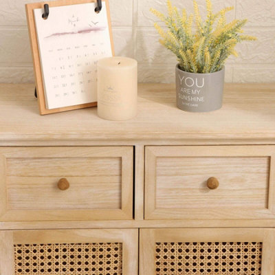 Home Source Acadia Chest of Drawers Cabinet Organiser Industrial