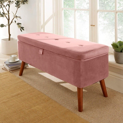 Blush deals ottoman storage