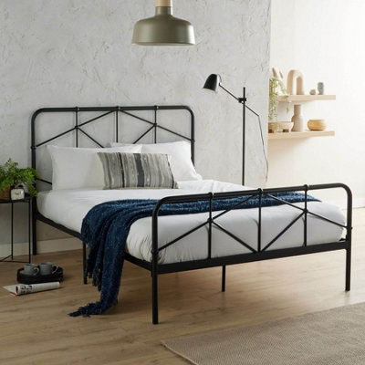 Full foundation outlet bed frame